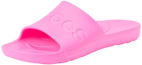 Crocs Herren Rutsche Schiebe-Sandalen, Pink Crush, 46 EU von Crocs