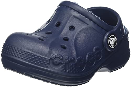 Crocs Unisex Kinder Baya gefütterter Clog T, Navy, 23/24 EU von Crocs