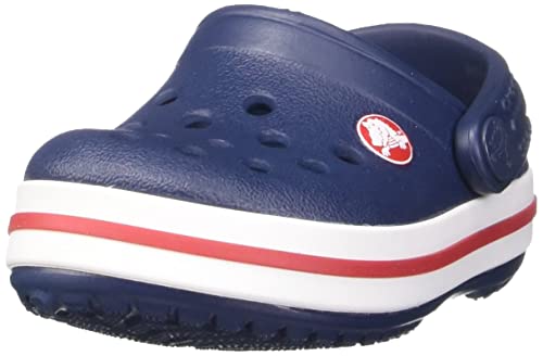 Crocs Unisex Kids Crocband Clog T, Navy/Red, 20/21 EU von Crocs