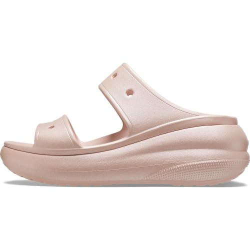 Crocs Mules Donna Rosa Classic Crush Shimmer Sandal Cr.208602/pkcl von Crocs