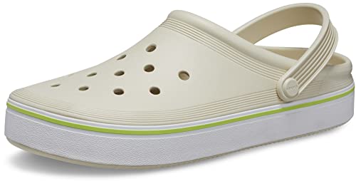 Crocs Off Court Clog, Knochenfarben, 37/38 EU von Crocs