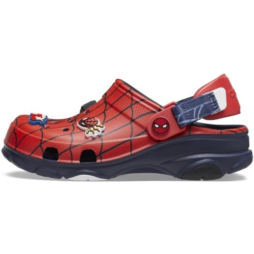 Crocs Spider-Man Kids All-Terrain Clog 28-29 EU Navy von Crocs