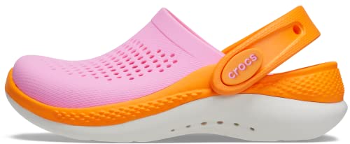 Crocs LiteRide 360 Clog T Holzschuh, Taffy Pink/Orange Zing, 24-25 EU von Crocs