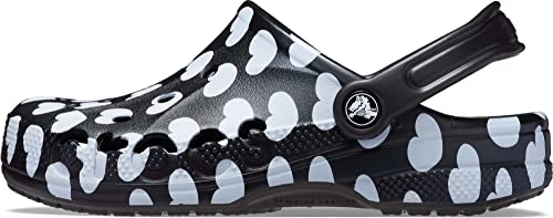 Crocs Unisex Baya Graphic Clog, schwarz/weiß, 41/42 EU von Crocs