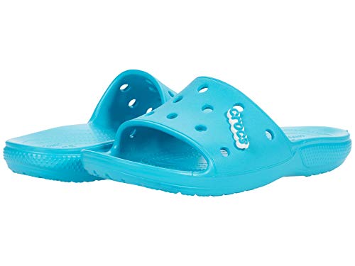 Crocs Unisex Classic Crocs Slide Sandalen, Digital Aqua, 38/39 EU von Crocs