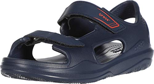 Crocs Unisex Kinder Swiftwater Expedition Sandale Knöchelriemen, Blau (Navy / Navy 463), 8 UK 24/25 EU von Crocs