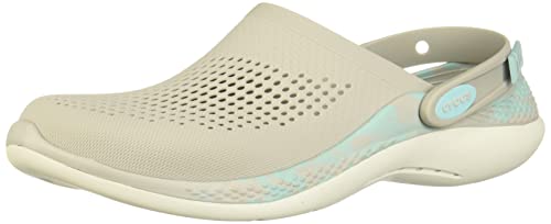 Crocs Unisex LiteRide 360 Marbled Clog Holzschuh, Pearl White/Multi, 39/40 EU von Crocs