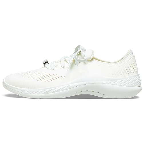 Crocs Womens Literide 360 Pacer Sneaker, Almost White/Almost White, 42/43 EU von Crocs