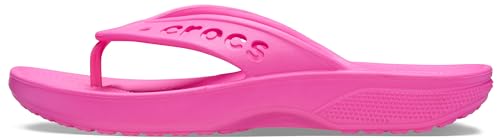 Crocs Unisex Via Flip Sandal, Electric Pink, 44 EU, Electric Pink, 43/44 EU von Crocs