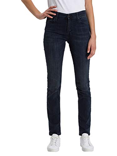 Cross Damen Anya Slim Jeans, Blau (Blue Black 159), 33W / 36L EU von Cross