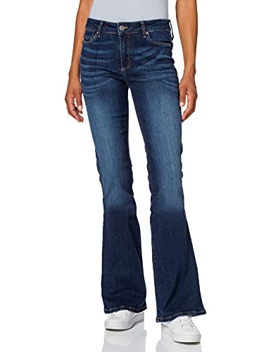 Cross Damen Faye Boyfriend Jeans, Blau (Dark Blue 011), 27W / 32L EU von Cross