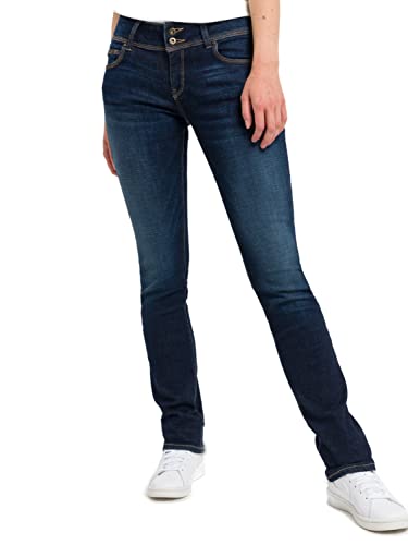 Cross Damen Loie Jeans, Deep Blue, 30W / 32L EU von Cross