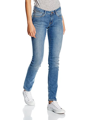 Cross Jeans Damen ELSA Jeanshose, Blau (mid Blue 012), W26/L32 (Herstellergröße: 26) von Cross