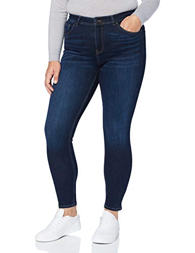 Cross Jeans Damen Judy Jeans, Deep Blue Used, 33/30 von Cross