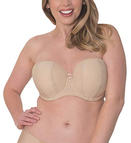 Curvy Kate Damen BH Luxe Strapless BH , Beige (Biscotti) , 65G (Herstellergröße: 30F) von Curvy Kate