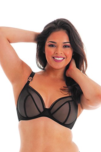 Curvy Kate Damen Plunge BH Lifestyle Plunge Bra, schwarz, 90H von Curvy Kate