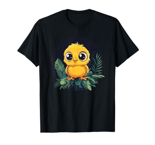 Entzückende Baby-Küken-Dschungelblätter T-Shirt Entzückende Baby-Küken-Dschungelblätter T-Shirt von Cute Baby Chick Jungle Vibes Nature