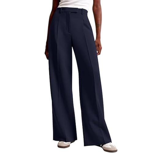 Cvanxluy Anzughose Damen Curvy, Stoffhose Anzughose Damen Elegant Locker Palazzo Hose High Waist Sommerhosen Bequeme Weites Bein Business Hosen Lässig Locker Marlenehose Leichte Stretch Freizeithose Cvanxluy Anzughose Damen Curvy, Stoffhose Anzughose Damen Elegant Locker Palazzo Hose High Waist Sommerhosen Bequeme Weites Bein Business Hosen Lässig Locker Marlenehose Leichte Stretch Freizeithose von Cvanxluy