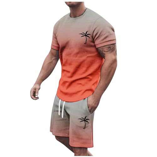 hawaii hose herren, Sommer Outfit Herren Zweiteiler Casual 2 Teiler Sportanzug Shorts Und Tshirt Set Stretch Jogginganzug Atmungsaktive Sommerhemd Freizeitanzug Strand Trainingsanzug Tracksuit Männer hawaii hose herren, Sommer Outfit Herren Zweiteiler Casual 2 Teiler Sportanzug Shorts Und Tshirt Set Stretch Jogginganzug Atmungsaktive Sommerhemd Freizeitanzug Strand Trainingsanzug Tracksuit Männer von Cvanxluy