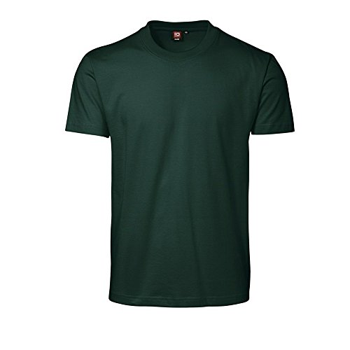 ID Herren Game T-Shirt, kurzärmlig, reguläre Passform (2XL) (Flaschengrün) von ID