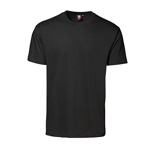 ID Herren Game T-Shirt, kurzärmlig, reguläre Passform (Medium) (Schwarz) von ID