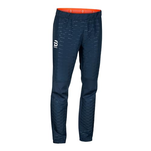 B DÆHLIE Daehlie Herren Langlaufhose Skihose Schneehose Softshellhose Devise Pants, Farbe:Blau, Artikel:-25000 Navy, Größe:L von B DÆHLIE