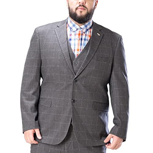 DAIHAN Herren Sakko Große Größe Fit Blazer Modern Freizeit Leichte Jackett Business Anzugjacke für Hochzeit Party Abschluss Business,18101,5XL DAIHAN Herren Sakko Große Größe Fit Blazer Modern Freizeit Leichte Jackett Business Anzugjacke für Hochzeit Party Abschluss Business,18101,5XL von DAIHAN