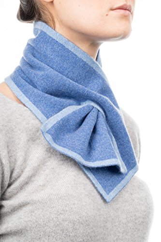 Dalle Piane Cashmere - Nackenwärmer 100% Kaschmir - für Frau, Farbe: Hellblau/Himmel, Einheitsgröße von Dalle Piane Cashmere