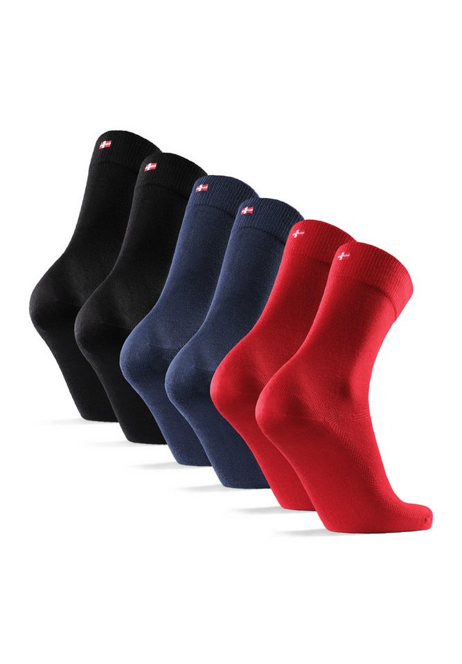 DANISH ENDURANCE Basicsocken Bamboo Dress (Packung, 3-Paar) Ultraweicher Komfort, für Herren & Damen von DANISH ENDURANCE