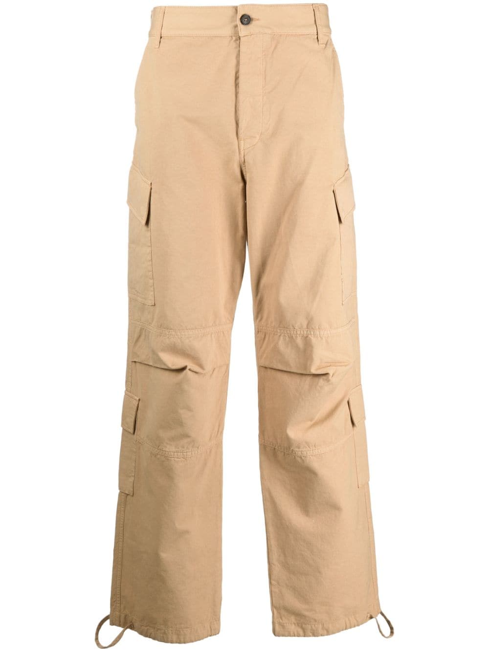 DARKPARK Cargohose mit lockerem Schnitt - Nude von DARKPARK