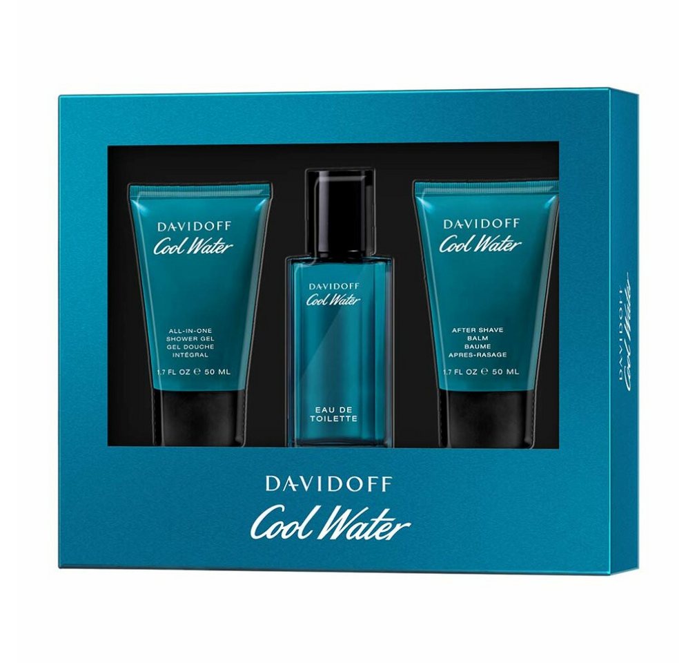 DAVIDOFF After-Shave Balsam Cool Water Man - EDT 40ml + Shower Gel + 50ml After Shave Balm 50ml DAVIDOFF After-Shave Balsam Cool Water Man - EDT 40ml + Shower Gel + 50ml After Shave Balm 50ml von DAVIDOFF