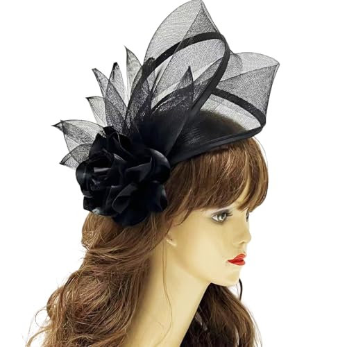 DAYnagh Fascinator für Mädchen, Blumen- und Spitzen-Fascinator, Hut, Haarspange, Bankette, Party, Haarspange für Teenager, Mittelalter, Fotoaufnahmen, mittelalterliche Haarnadel DAYnagh Fascinator für Mädchen, Blumen- und Spitzen-Fascinator, Hut, Haarspange, Bankette, Party, Haarspange für Teenager, Mittelalter, Fotoaufnahmen, mittelalterliche Haarnadel von DAYnagh