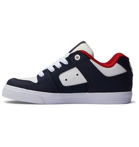 DC Shoes Jungen Pure Sneaker, Dc Navy Ath Red, 36 EU von DC Shoes