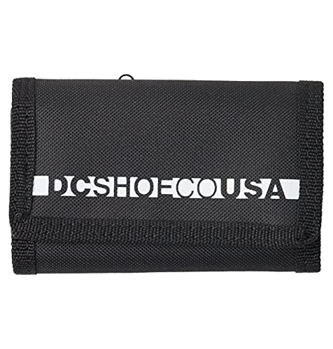 DC Shoes Mens Ripstop-Men's Travel Accessory-Tri-Fold Wallet, Black/White von DC Shoes