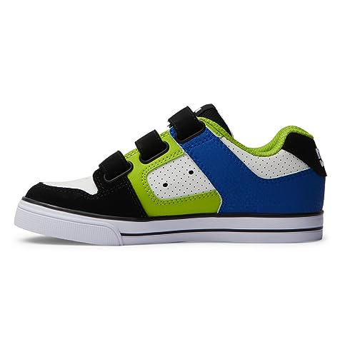 DC Shoes Pure V Sneaker, Black/Blue/Green, 32.5 EU von DC Shoes