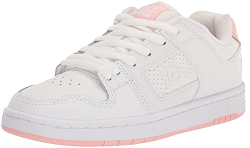 DC Damen Manteca 4 Casual Skateschuh Skate-Schuh, weiß/pink, 36 EU von DC