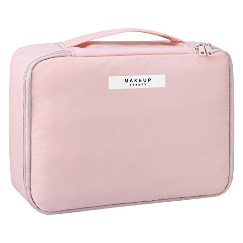 DEARBORN Kosmetik Tasche für Frauen Kosmetische Tasche Kultur Beutel für MäDchen Tasche BüRsten Wiederverwendbarer Kultur Beutel - Rosa von DEARBORN