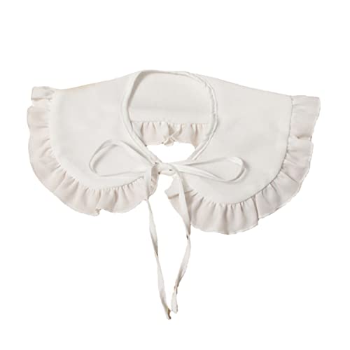 DEARMAMY 1stk Schal Falscher Kragen Abnehmbare Spitzenkragen Kleidungszubehör Frauen Stickkragen Bluse Mode Verschönert Paillette Rock Fälschung Hemd Mit Fake-kragen Gefälscht Weiß Chiffon DEARMAMY 1stk Schal Falscher Kragen Abnehmbare Spitzenkragen Kleidungszubehör Frauen Stickkragen Bluse Mode Verschönert Paillette Rock Fälschung Hemd Mit Fake-kragen Gefälscht Weiß Chiffon von DEARMAMY