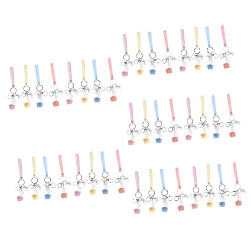 DEARMAMY 40stücke Alpaka Haarball Schlüsselanhänger Kreative Schlüsselringe Zufälligen Farben Für Mädchen Einzigartige Schlüsselhalter Und Dekoration Für Taschen Und Rucksäcke DEARMAMY 40stücke Alpaka Haarball Schlüsselanhänger Kreative Schlüsselringe Zufälligen Farben Für Mädchen Einzigartige Schlüsselhalter Und Dekoration Für Taschen Und Rucksäcke von DEARMAMY