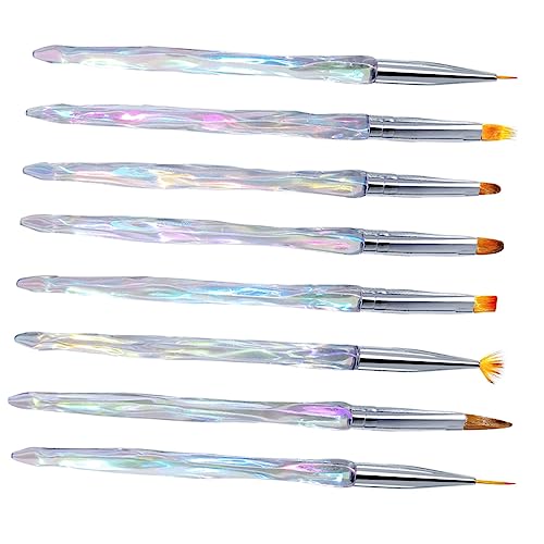 DEARMAMY 8 Stück Nailart-pinsel-set Malpinsel Für Nägel Punktierung Bausätze Malerei Kit Für Nagelzubehör Lieferungen Bausatz Manikürezubehör Bob Bürsten Kunst Nylon DEARMAMY 8 Stück Nailart-pinsel-set Malpinsel Für Nägel Punktierung Bausätze Malerei Kit Für Nagelzubehör Lieferungen Bausatz Manikürezubehör Bob Bürsten Kunst Nylon von DEARMAMY