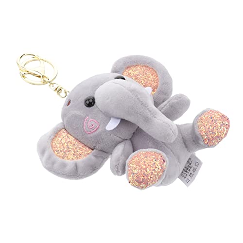 DEARMAMY üsch Elefant Schlüsselanhänger Graues Stofftier üßes Anhängsel Für Taschen Und Autoschlüssel Ideales Für Und Elefantenliebhaber DEARMAMY üsch Elefant Schlüsselanhänger Graues Stofftier üßes Anhängsel Für Taschen Und Autoschlüssel Ideales Für Und Elefantenliebhaber von DEARMAMY