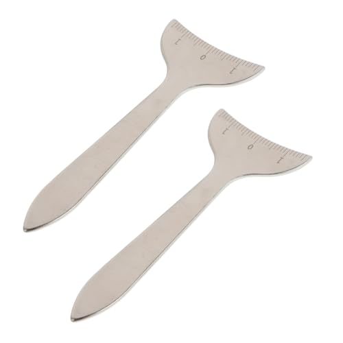 DECORNIJIA 2stücke Augenbrauen-messwerkzeug Aus Edelstahl Augenhöhlen-messgerät Für Präzise Konturen Pupillendistanz-messer Und Augen-make-up-hilfe Für Unterwegs Und Vielseitige DECORNIJIA 2stücke Augenbrauen-messwerkzeug Aus Edelstahl Augenhöhlen-messgerät Für Präzise Konturen Pupillendistanz-messer Und Augen-make-up-hilfe Für Unterwegs Und Vielseitige von DECORNIJIA