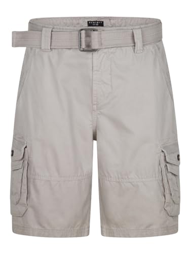 DENIMFY Cargo Shorts Herren mit Gürtel Regular Fit DFUlli Kurze Hosen Cargoshorts Sommer 100% Baumwolle, Größe:38, Farben:Ash Beige DENIMFY Cargo Shorts Herren mit Gürtel Regular Fit DFUlli Kurze Hosen Cargoshorts Sommer 100% Baumwolle, Größe:38, Farben:Ash Beige von DENIMFY
