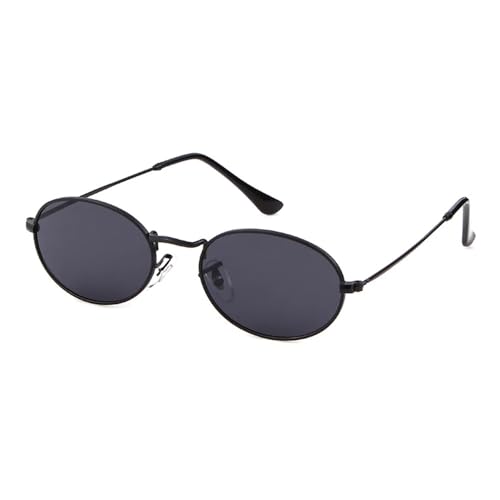 Ovale Sonnenbrille für Herren und Damen, UV400, für Outdoor-Sport, Laufen und Reisen, C1 Schwarz Ovale Sonnenbrille für Herren und Damen, UV400, für Outdoor-Sport, Laufen und Reisen, C1 Schwarz von DENUVI