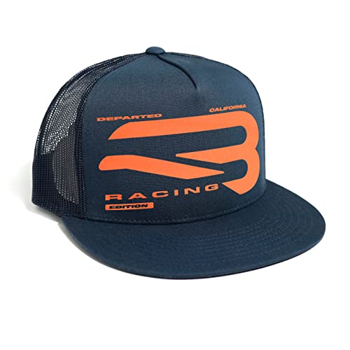 DEPARTED Herren Mesh Trucker Hat mit Print/Motiv - Snapback Cap - No. 281, Coastal Navy von DEPARTED