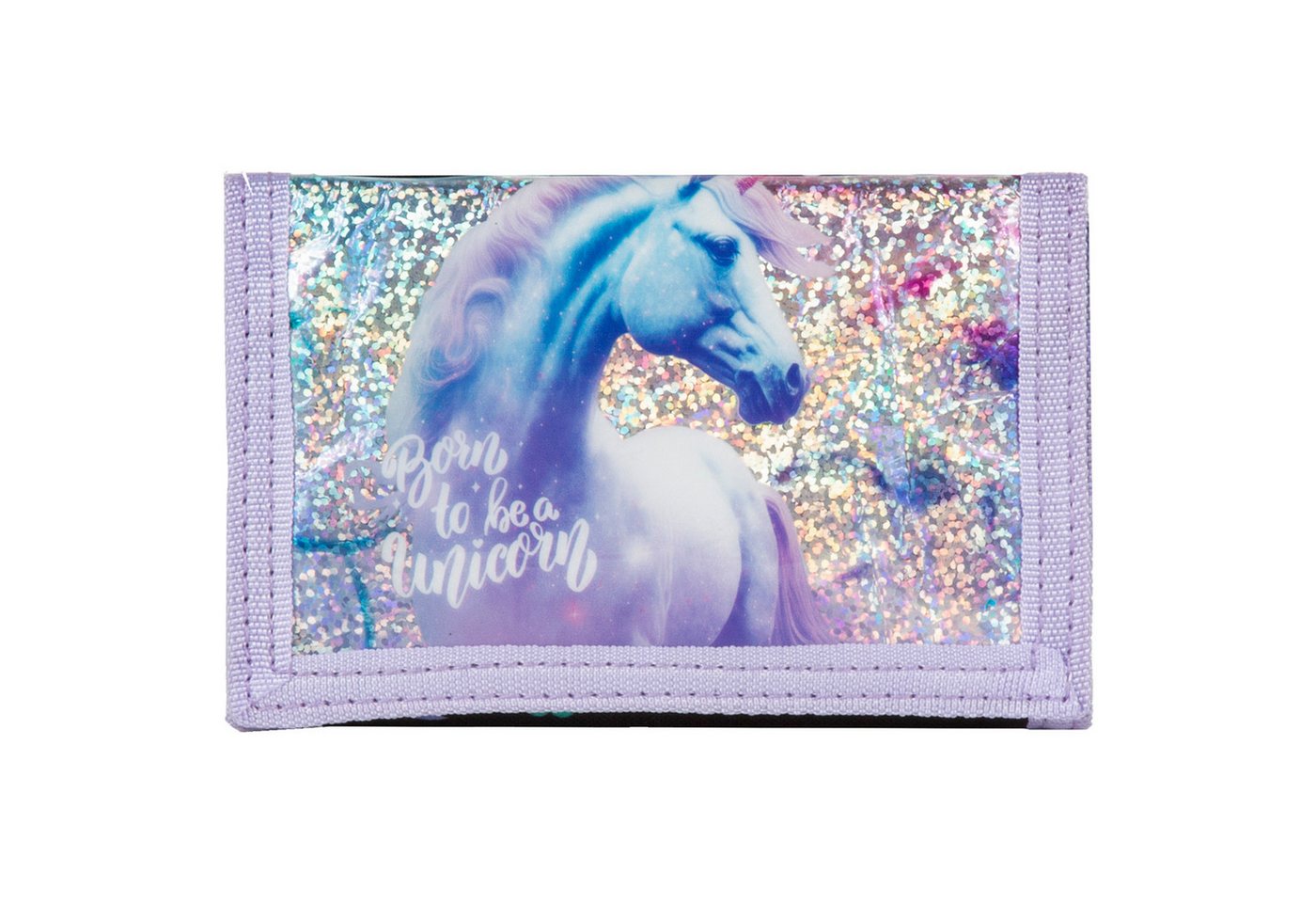 DERFORM Geldbörse Einhorn Geldbeutel Kinder Portemonnaie Unicorn (1-tlg) von DERFORM