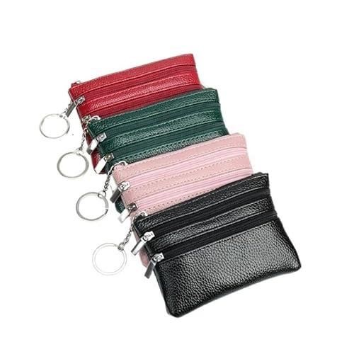 DFJOENVLDKHFE Damen-Handgelenk-Clutch, kleine Damen-Mehrfachtasche, Damen-PU-Leder-Geldbörse, Geldbörsen-Armbänder(Color:Black) von DFJOENVLDKHFE