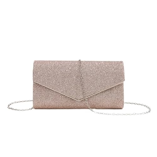 DFJOENVLDKHFE Damen-Handgelenk-Clutch, kleine Damen-Mehrfachtasche, Damen-PU-Leder-Geldbörse, Geldbörsen-Armbänder(Color:Champagne 03) von DFJOENVLDKHFE