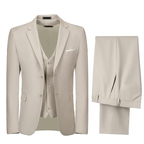 Jungenanzüge, formeller Smoking, schmale Passform, Jungenanzug-Set für Hochzeit, Outfit, Teenager, Jungen, Kleid, Champagner, 4 Jungenanzüge, formeller Smoking, schmale Passform, Jungenanzug-Set für Hochzeit, Outfit, Teenager, Jungen, Kleid, Champagner, 4 von DHTS