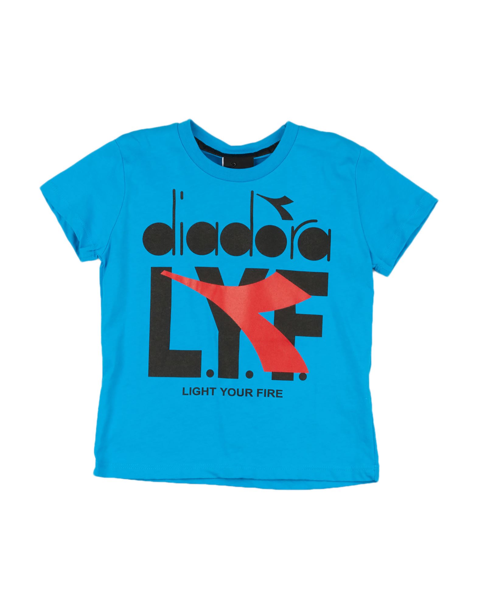 DIADORA T-shirts Kinder Azurblau von DIADORA